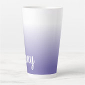 Tasse Latte Créez votre propre Ombre personnalisé avec n'impor (Devant)