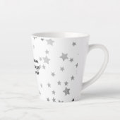 Tasse Latte Créez votre propre personnalisation (Droite)
