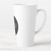 Tasse Latte Créez votre propre personnalisation (Droite)