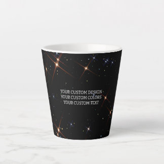 Tasse Latte Créez votre propre personnalisation personnalisée
