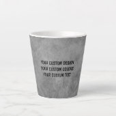 Tasse Latte Créez votre propre personnalisation personnalisée (Devant)