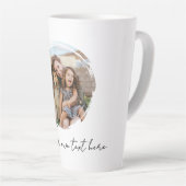 Tasse Latte Créez votre propre photo (Angle droit)