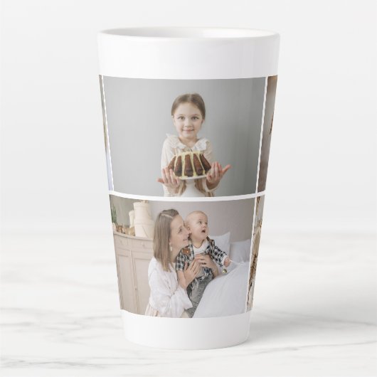 Tasse Latte Créez votre propre photo personnalisée 5 (Devant)