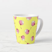 Tasse Latte Crème glacée (Angle droit)