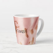 Tasse Latte Crème rose vif Fille Cowhide Brown (Angle droit)