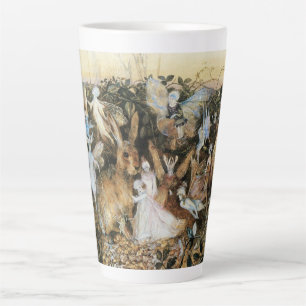 Tasse Latte Crépuscule fée par John Anster Fitzgerald
