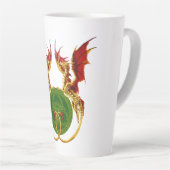 Tasse Latte Crescent Céleste Lune Et Dragons (Angle droit)
