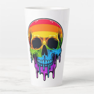 Tasse Latte Creux arc-en-ciel
