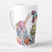 Tasse Latte Crochet occupé (Angle gauche)