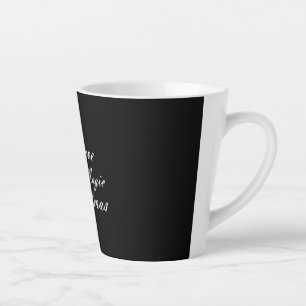 Tasse Latte Croire à la magie de Noël