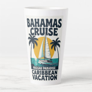 Tasse Latte Croisière aux Bahamas Nassau Paradis
