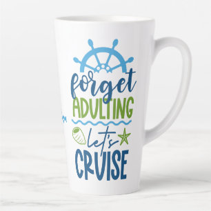 Tasse Latte Croisière de nom personnalisé