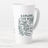 Tasse Latte Croisière en bateau Jungle, Parc à thème, Design m (Angle droit)