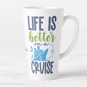 Tasse Latte Croisière nom personnalisé