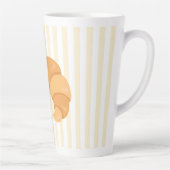 Tasse Latte Croissant jaune (Droite)