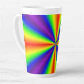 Tasse Latte Croix arc-en-ciel (Angle gauche)