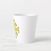 Tasse Latte Croix de Jérusalem (Devant)