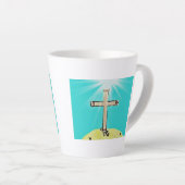 TASSE LATTE CROIX SYMBOLIQUE (Angle droit)