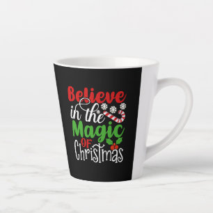 Tasse Latte Croyez en la magie de Noël-81529