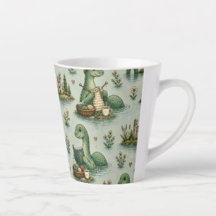 Tasse Latte Cryptides confortables Nessie Monstre du Loch Ness