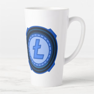 TASSE LATTE CRYPTO-MONNAIE LITECOIN