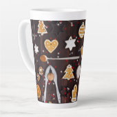 Tasse Latte Cuisine de vacances (Angle gauche)