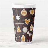 Tasse Latte Cuisine de vacances (Devant)