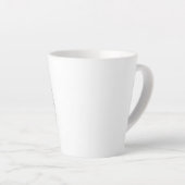 Tasse Latte Cuisinier Pâtissier Personnalisé Temps De Cuisiner (Angle droit)