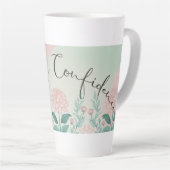 Tasse Latte Cultiver la confiance Thème (Angle droit)
