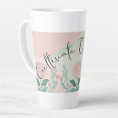 Tasse Latte Cultiver la confiance Thème (Angle gauche)