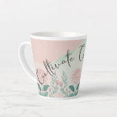 Tasse Latte Cultiver la confiance Thème (Angle gauche)