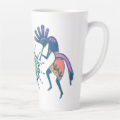 Tasse Latte Culture amérindienne - Soleil Danser Kokopelli 5 (Droite)