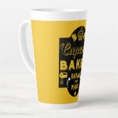 Tasse Latte Cupcake Master Baker (Angle gauche)