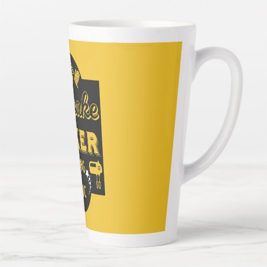 Tasse Latte Cupcake Master Baker (Droite)