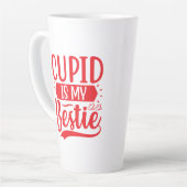 Tasse Latte cupide est ma bestie (Angle gauche)