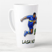 Tasse Latte Curaçao Allons-y (Angle gauche)