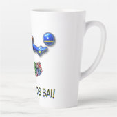 Tasse Latte Curaçao Allons-y (Droite)