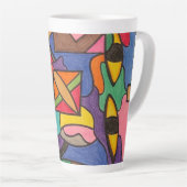 Tasse Latte Curiosité agressive Latg (Angle droit)