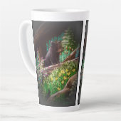 Tasse Latte Curious BearLatte Coupe (Angle gauche)