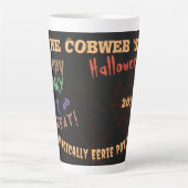 Tasse Latte Custom Spooky Halloween Magically Eerie Potions (Devant)