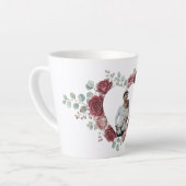 Tasse Latte Custome Couple Photo (Angle gauche)
