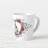 Tasse Latte Custome Couple Photo (Angle droit)