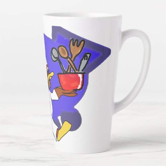 Tasse Latte Cute (Droite)