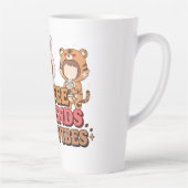 Tasse Latte Cute Animal Friends Coffee Lovers (Droite)