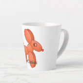 Tasse Latte Cute Balloon Chien Thunder_Cove (Angle droit)