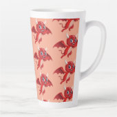 Tasse Latte Cute cartoon flying devil (Droite)