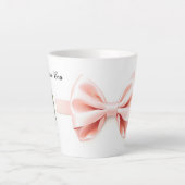 Tasse Latte Cute Coquette Balletcore Valentine (Devant)