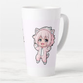 Tasse Latte Cute Doll “In the Making” Design – Future Dream Gi (Angle droit)