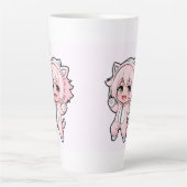 Tasse Latte Cute Doll “In the Making” Design – Future Dream Gi (Devant)