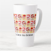 Tasse Latte Cute FAIRE BEAUCOUP DE PLACE POUR CHRIST Christmas (Angle droit)
